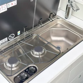 Hymer Free 540 Campus Kitchen Sink & Gas Hob