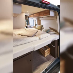 Burstner B66 600 Campervan - Exterior Bed