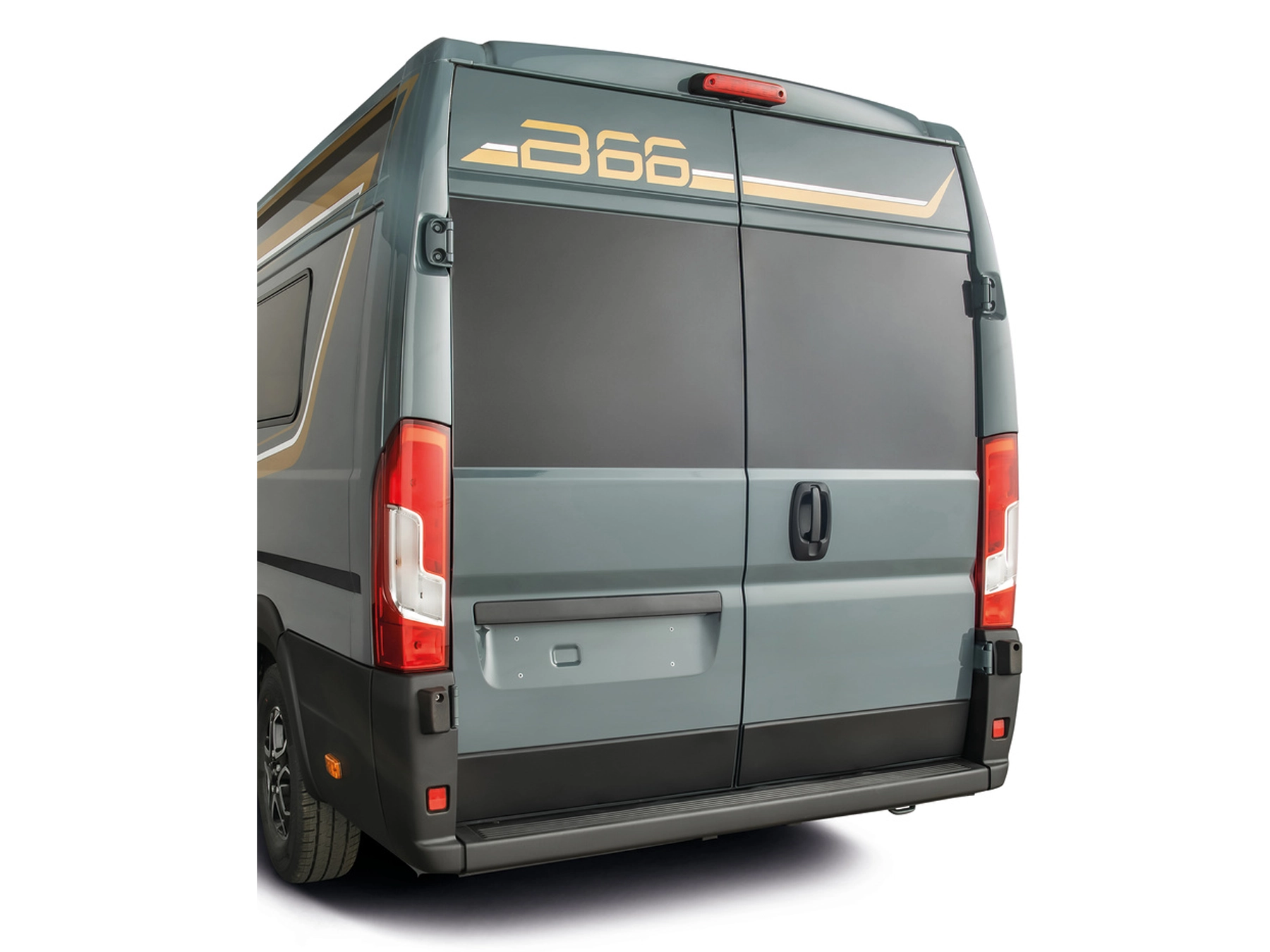 Burstner B66 644 Campervan - Exterior Rear