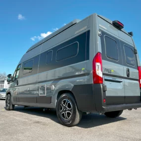 Hymer Free 600 Campus Pop Top Special Edition Campervan Exterior Rear Right Side