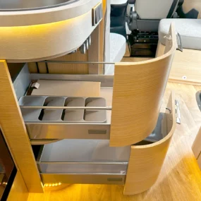 Hymer B-MC I 680 Motorhome Kitchen Drawers