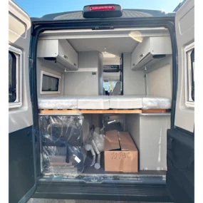 Hymer Free 600 Campus Pop Top Special Edition Campervan Rear Storage