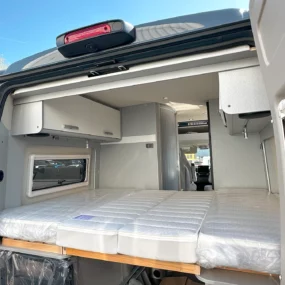 Hymer Free 600 Campus Pop Top Special Edition Campervan Transverse Rear Bed