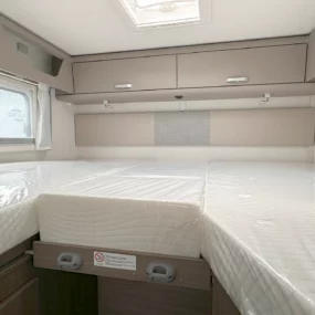 Carado T338 Pro + Twin Single Beds with Insert Cushion