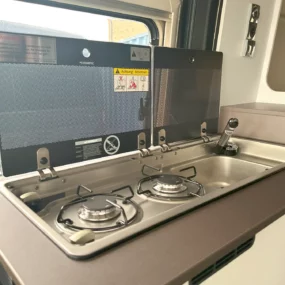 Burstner Eliseo C540 Pop Top Kitchen Sink and Hob