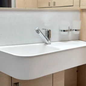 Hymer B-MC T 600 Whiteline Bathroom Sink