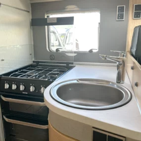 Hymer B-MC T 600 Whiteline Kitchen Worktop