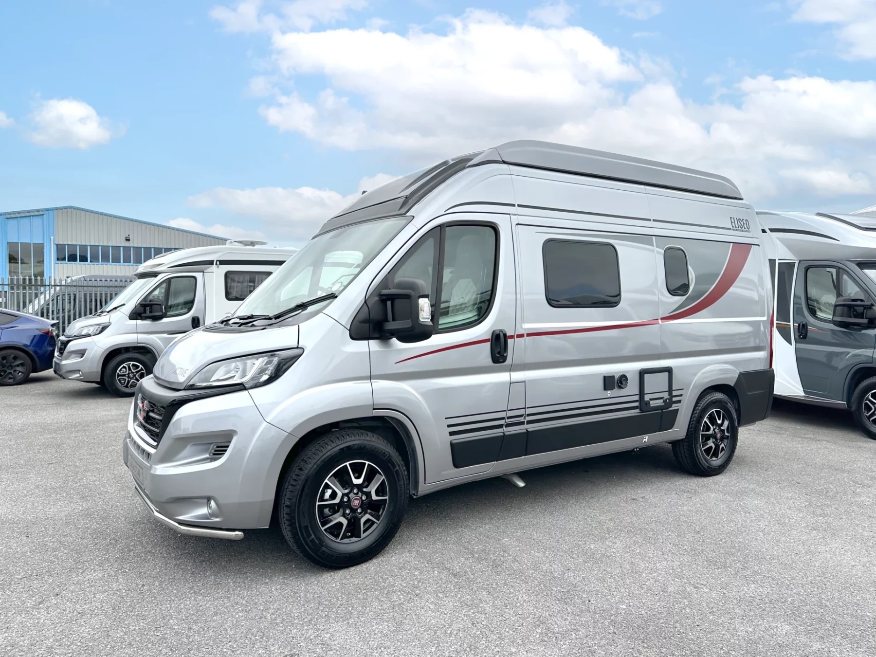 Burstner Eliseo C540 Campervan N102499 - Exterior Front Left