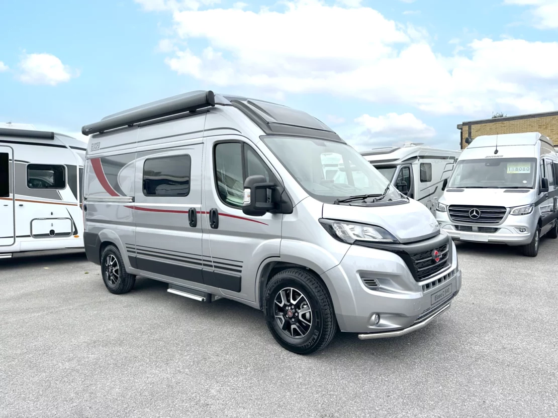 Burstner Eliseo C540 Campervan N102499 - Exterior Front Right