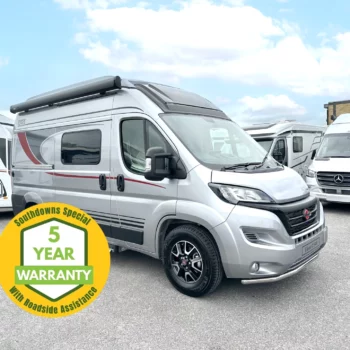 Burstner Eliseo C540 Campervan N102499 - Exterior Front Right BADGE