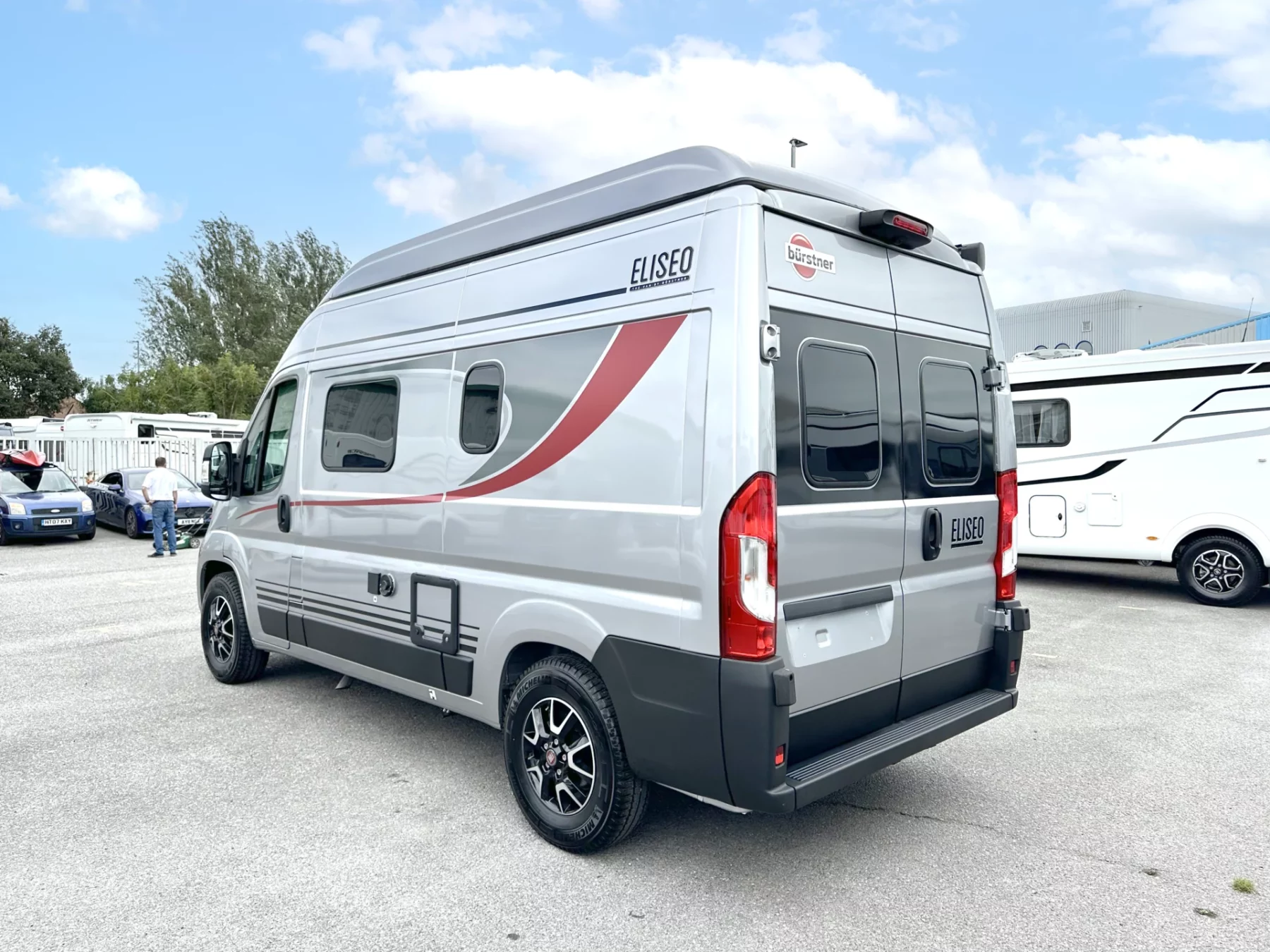 Burstner Eliseo C540 Campervan N102499 - Exterior Rear Left