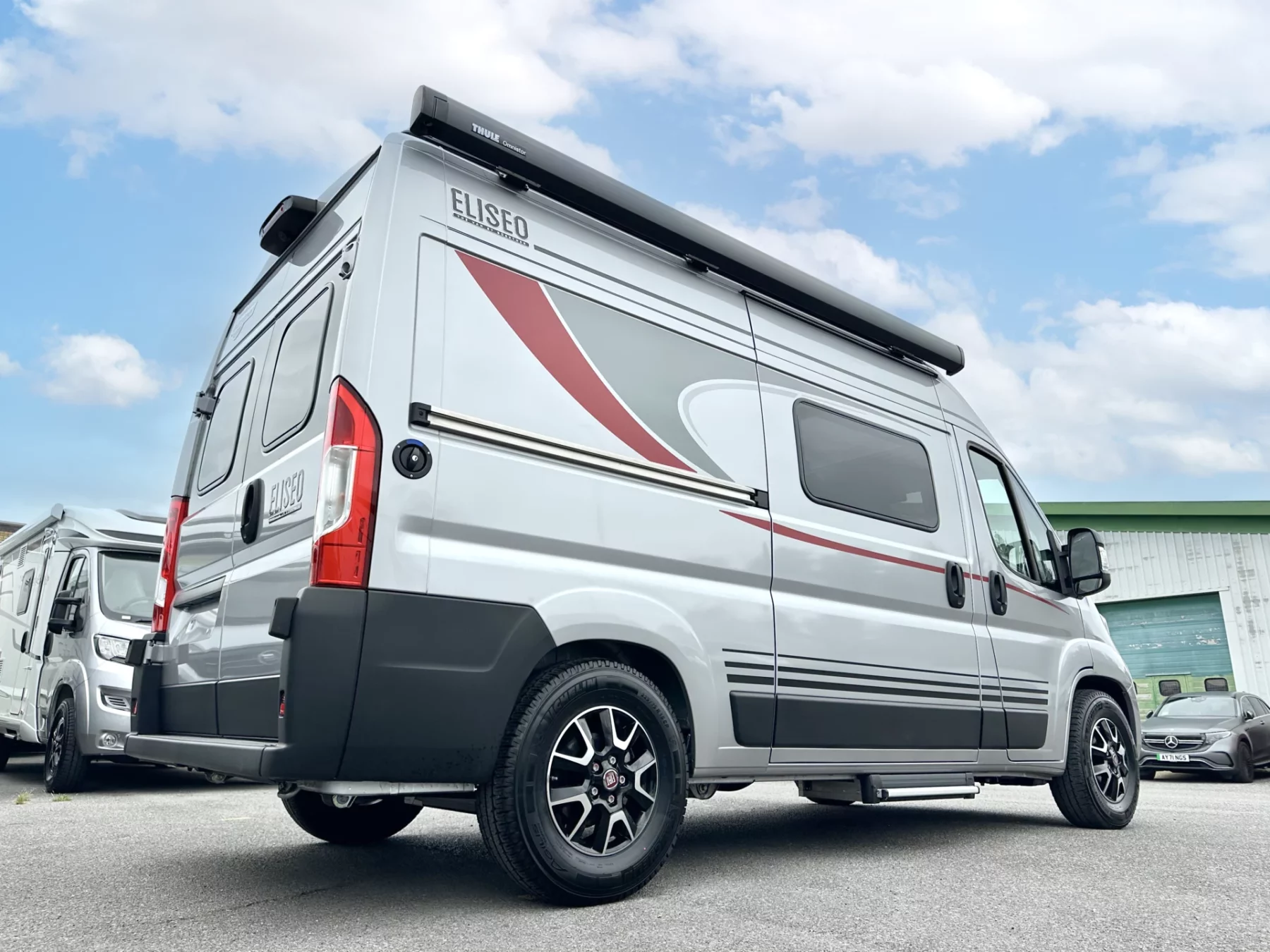 Burstner Eliseo C540 Campervan N102499 - Exterior Rear Right