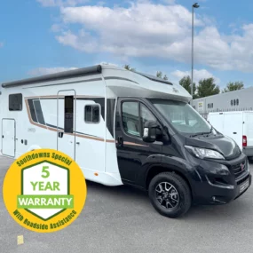 Burstner Limited T 727 Motorhome 2639 - Exterior Front Right BADGE