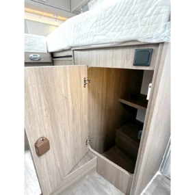 Carado T447 Pro Plus Motorhome For Sale - Bedroom Storage