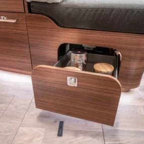 Hymer B-MC T 600 WhiteLine Motorhome - Lounge Storage Drawer