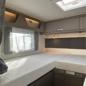 Carado T 338 Edition 24 Motorhome - Bedroom Bed Left