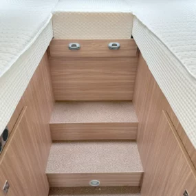 Burstner Limited T 727 G Twin Single Beds Steps