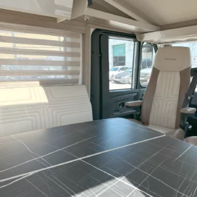 Burstner Lyseo I 727 G Harmony Line Motorhome - Lounge Bench Seating