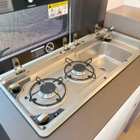 Burstner Eliseo C540 Pop Top Campervan Kitchen Hob and Sink