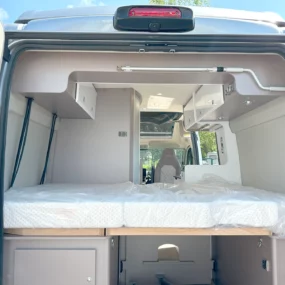 Burstner Eliseo C540 Pop Top Campervan Transverse Rear Bed