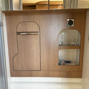 Malibu 540 DB Compact Pop Top Campervan Bathroom Sink & Storage