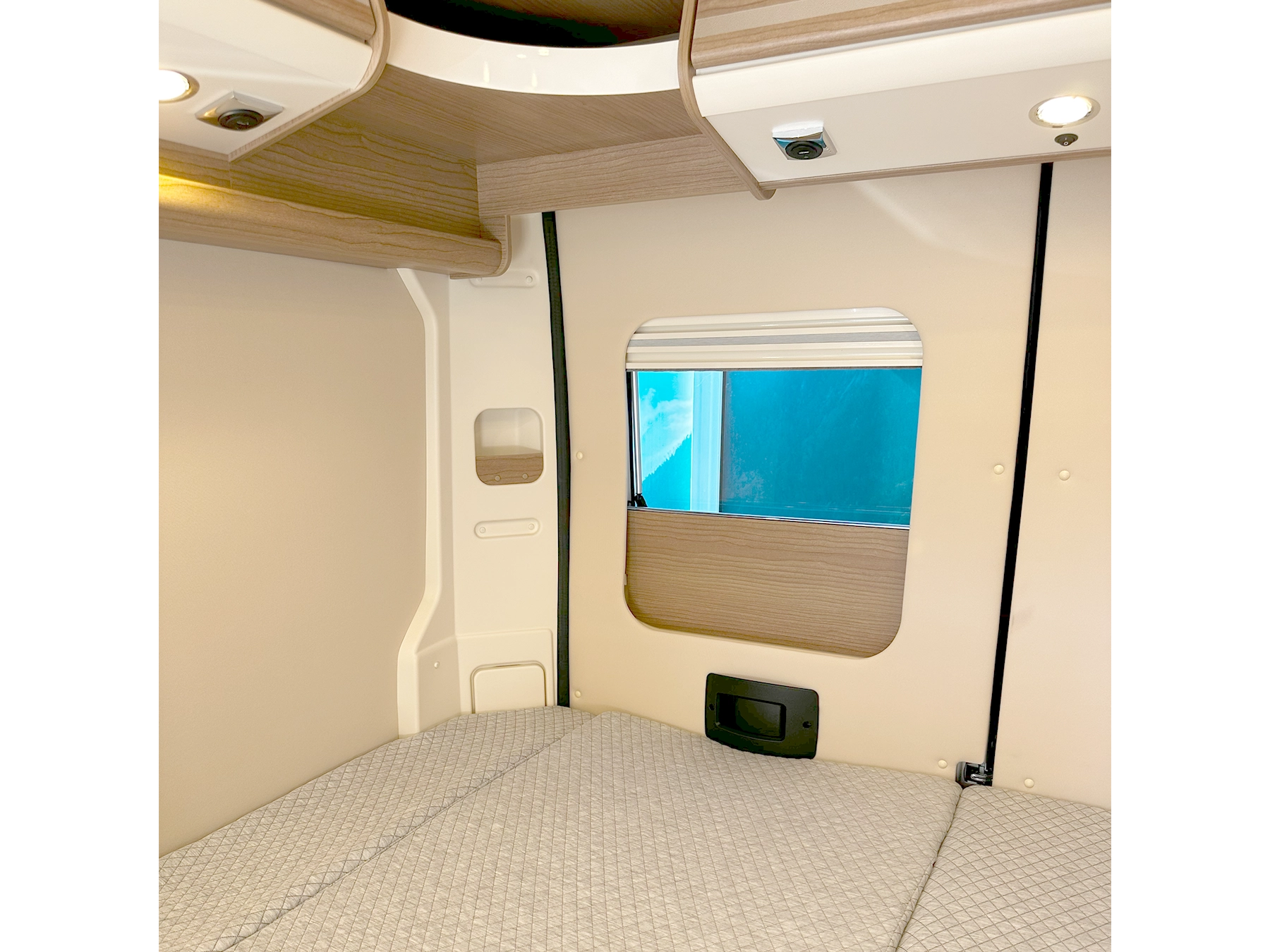 Malibu 540 DB Compact Pop Top Campervan Bedroom Window