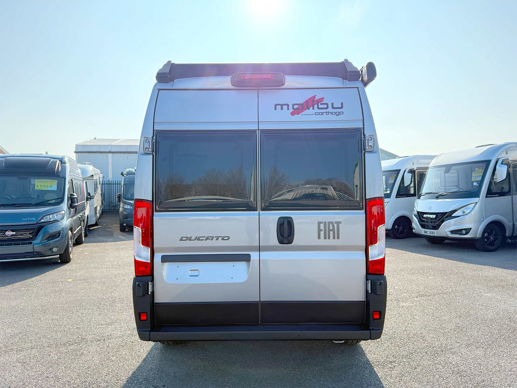 Malibu 540 DB Compact Pop Top Campervan Exterior Back