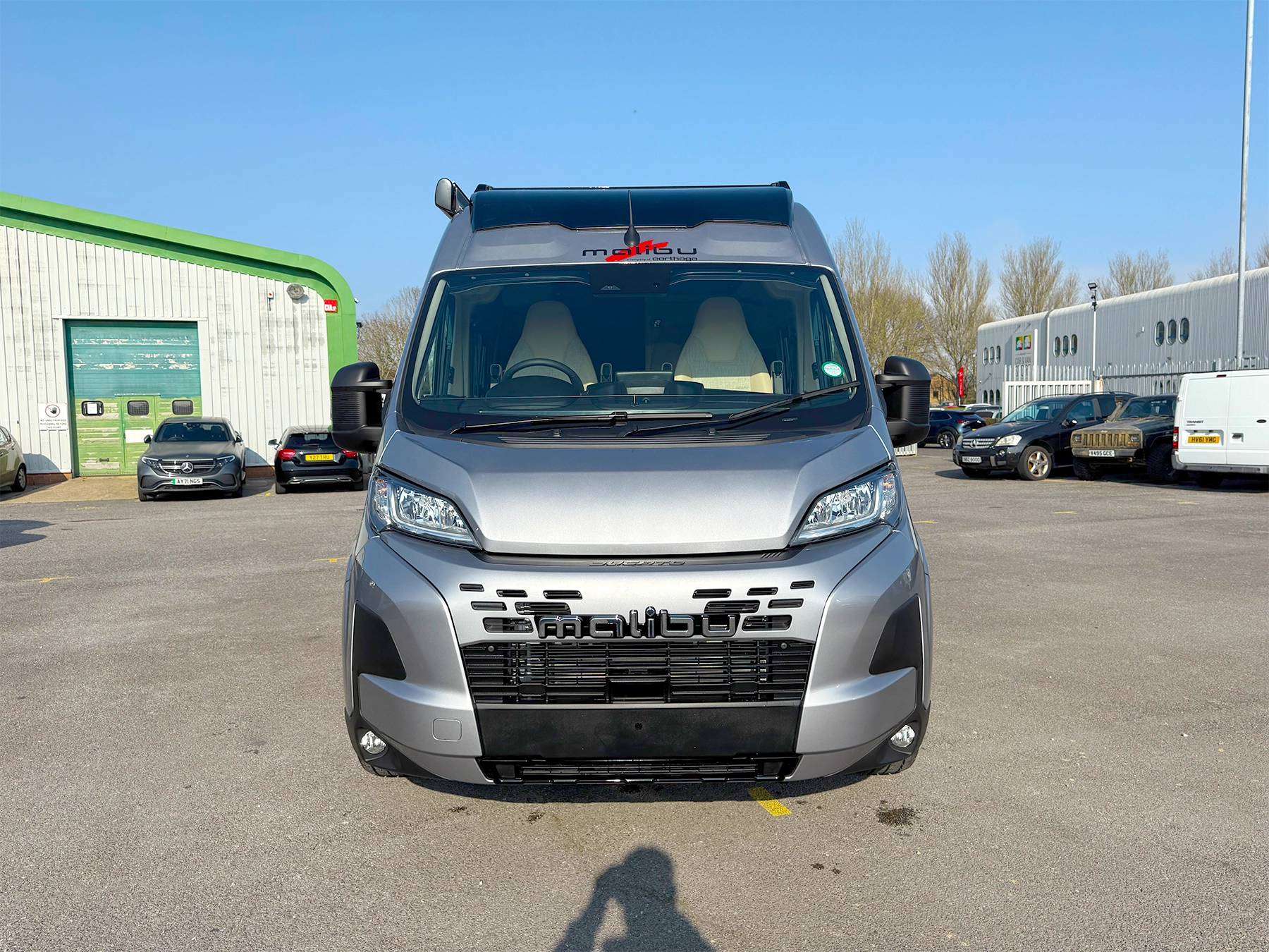 Malibu 540 DB Compact Pop Top Campervan Exterior Front