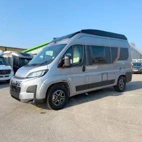 Malibu 540 DB Compact Pop Top Campervan Exterior Front Left Side