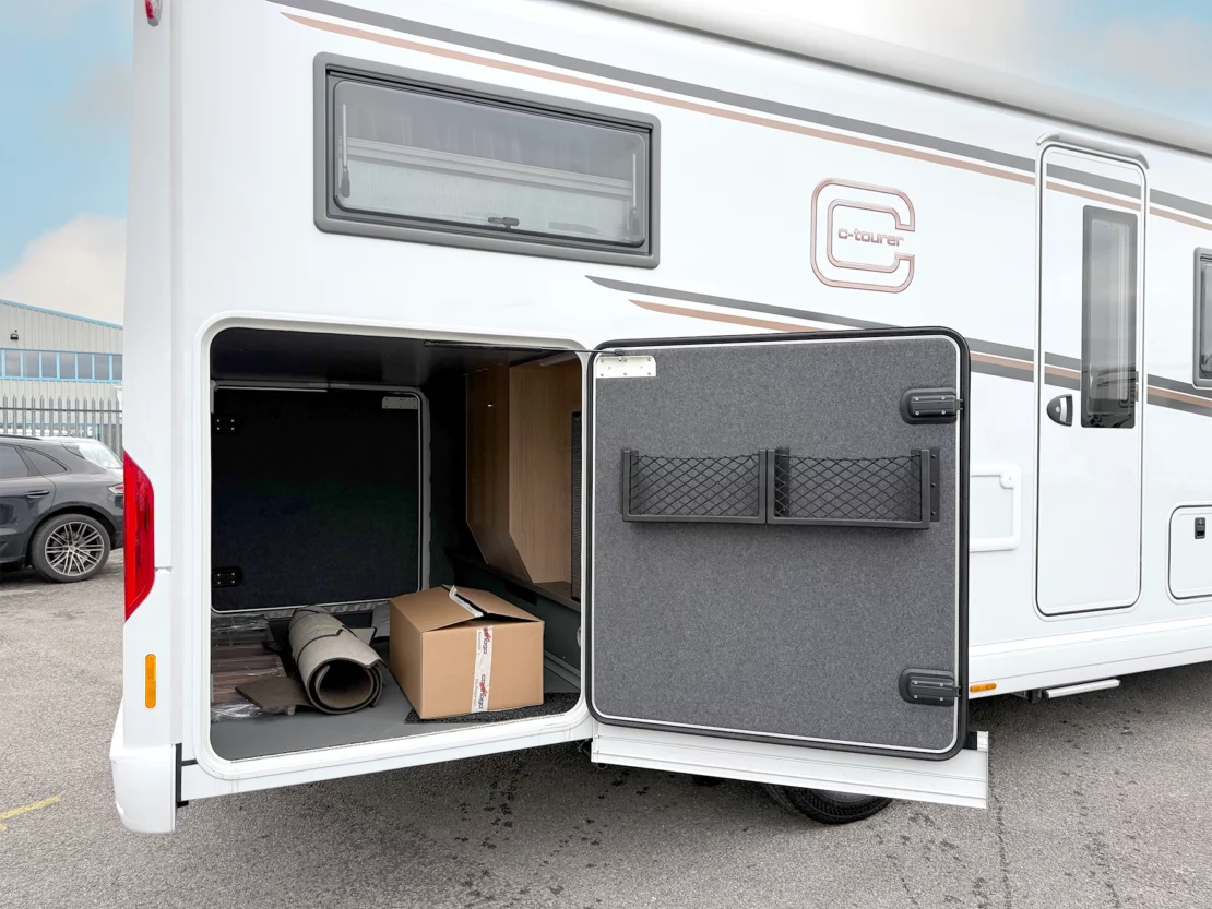 Carthago C1 Tourer T 148 KB LE H Comfort Motorhome Exterior Garage