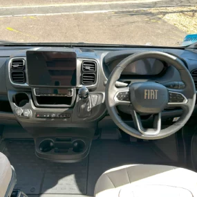 Malibu 540 DB Compact Pop Top Campervan Steering Wheel & Head Unit