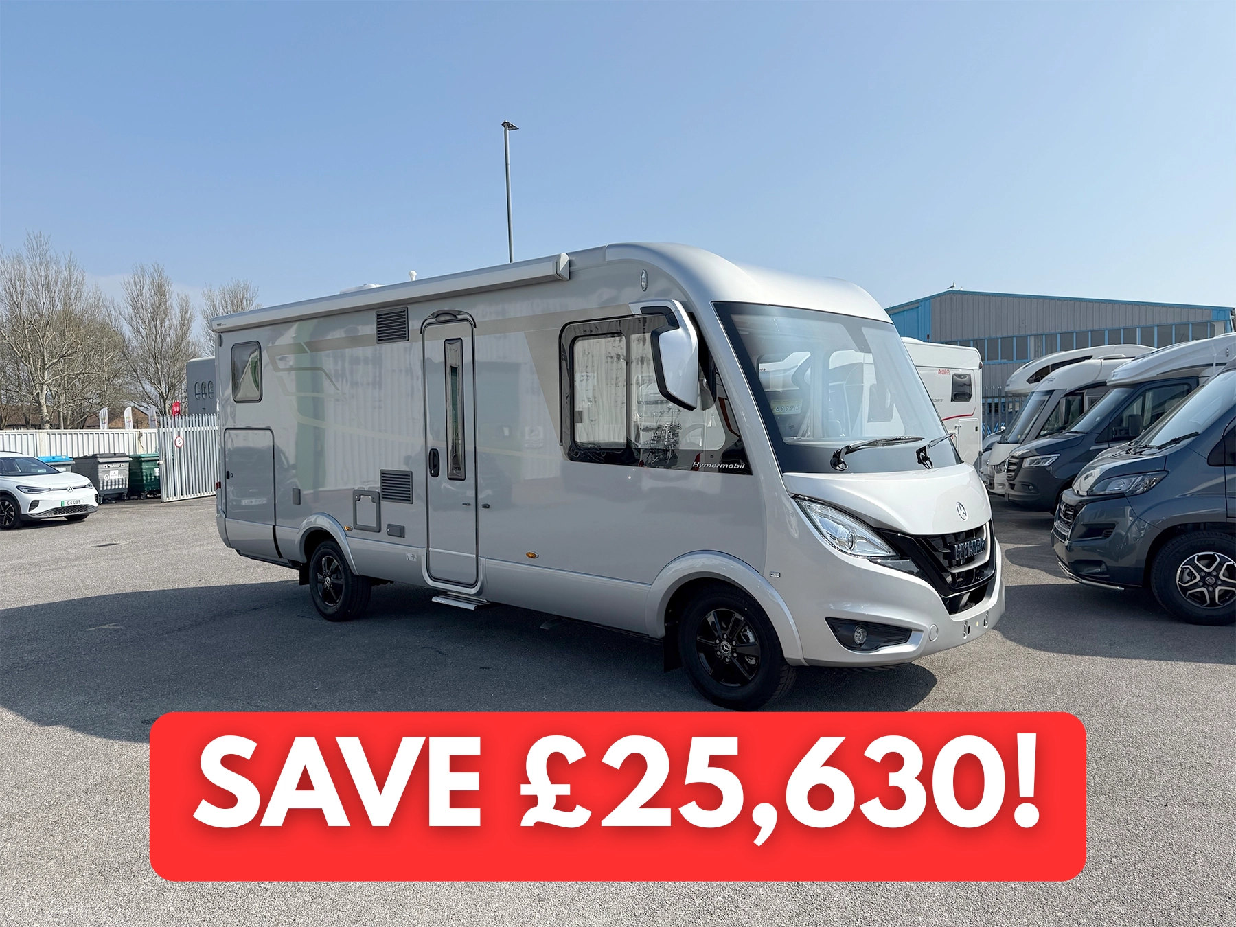 Hymer B-MC I 680 Motorhome 2703 - Exterior Savings