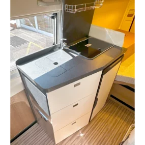 Malibu 540 DB Compact Pop Top Campervan Kitchen Area