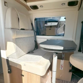 Malibu 540 DB Compact Pop Top Campervan Lounge Area Table