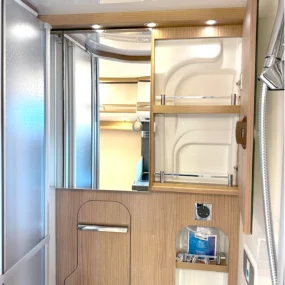Malibu 540 DB Compact Campervan N102618 - Bathroom Cabinet Half