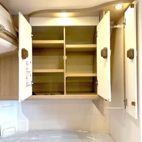Malibu 540 DB Compact Campervan N102618 - Bedroom Storage