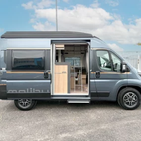 Malibu 540 DB Compact Campervan N102618 - Exterior Right Open