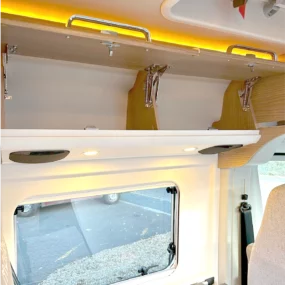Malibu 540 DB Compact Campervan N102618 - Lounge Overhead Storage