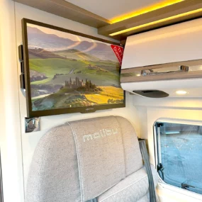 Malibu 540 DB Compact Campervan N102618 - Lounge TV Prep