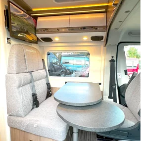 Malibu 540 DB Compact Campervan N102618 - Lounge Travel Seats Table