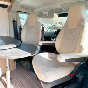 Malibu 540 DB Compact Pop Top Campervan Swivel Cab Seats