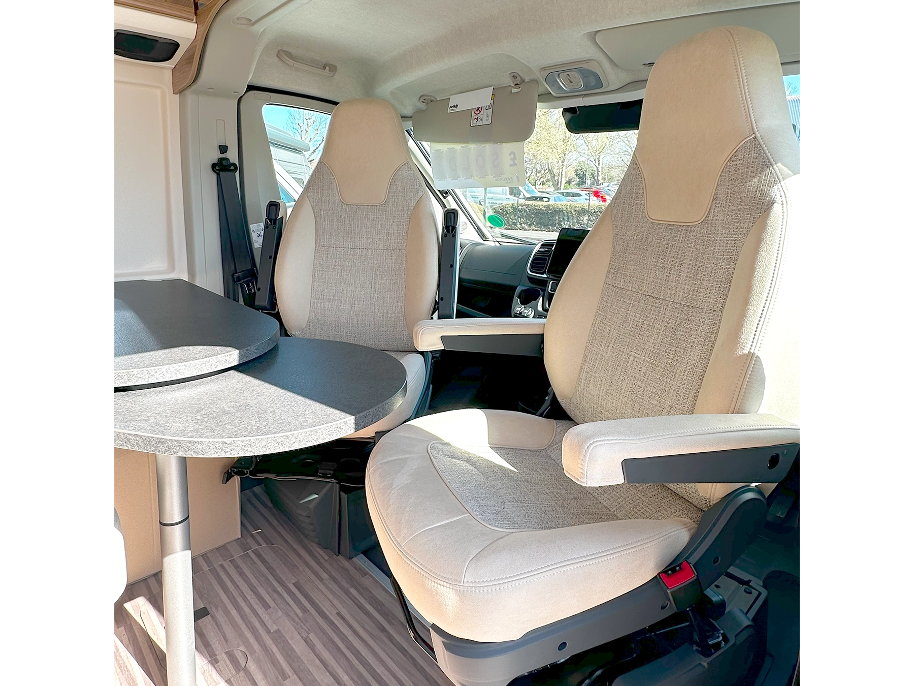 Malibu 540 DB Compact Pop Top Campervan Swivel Cab Seats