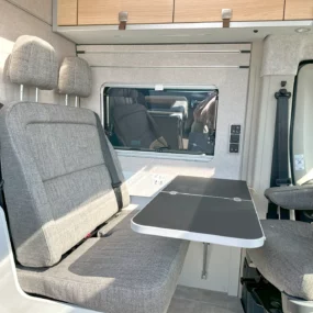 Hymer Ayres Rock Pop Top Campervan Lounge