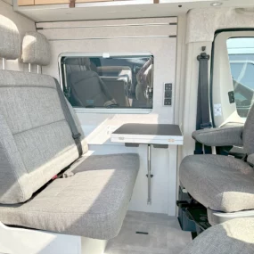 Hymer Ayres Rock Pop Top Campervan Lounge