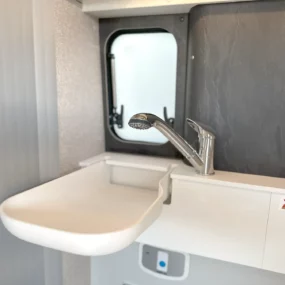 Hymer Ayres Rock Pop Top Campervan Sink