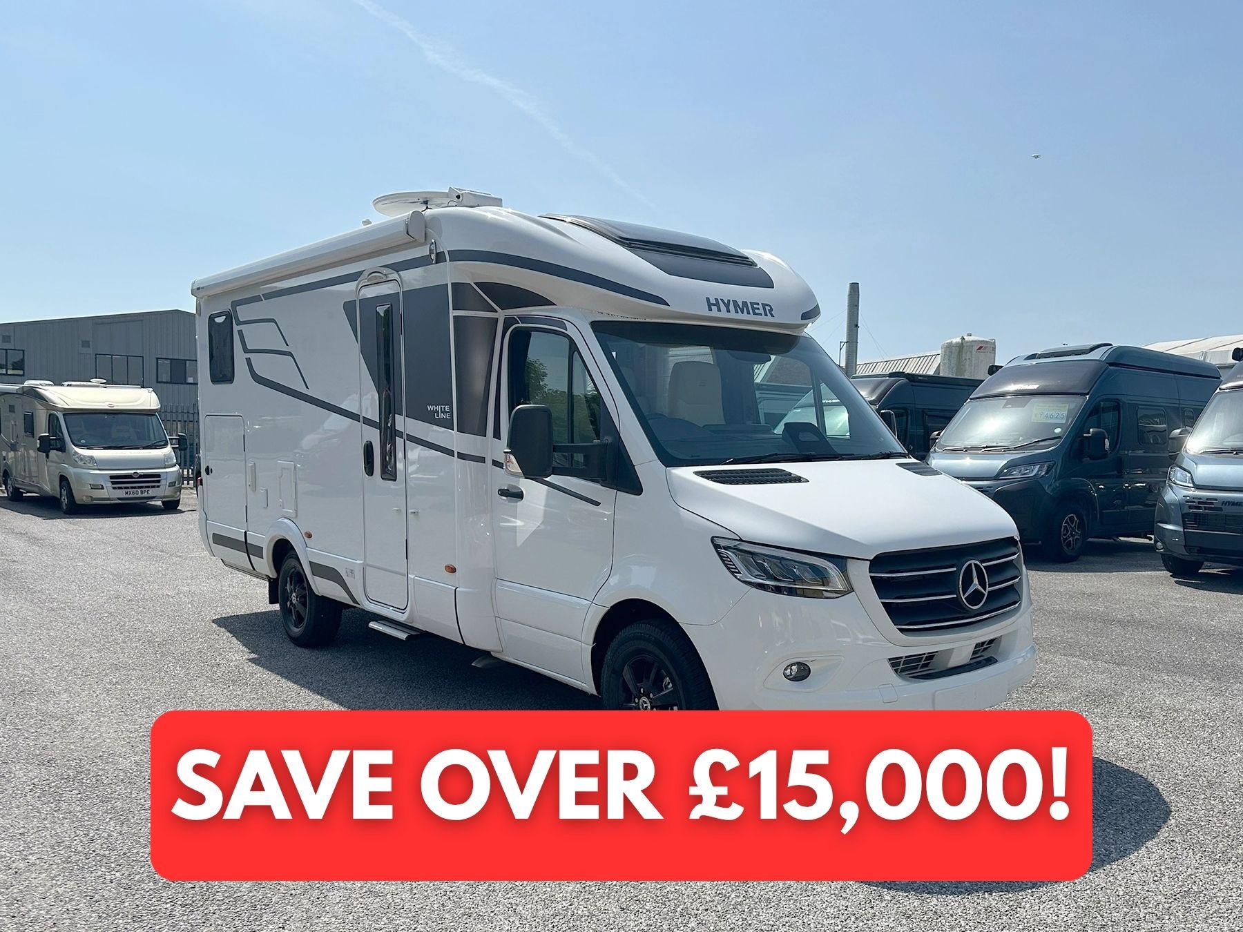 Hymer B-MC T 600 Whiteline Exterior Main Image