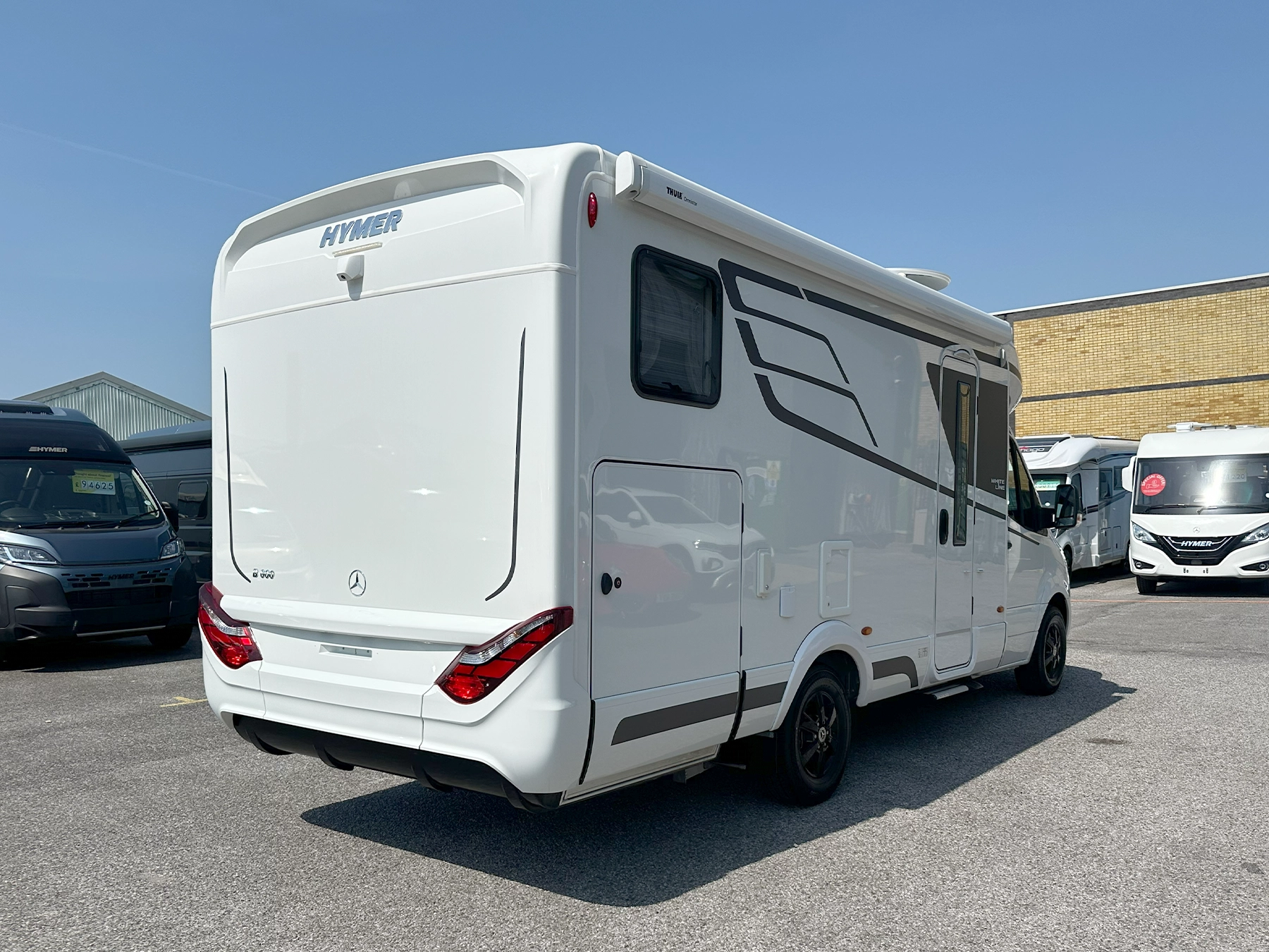 Hymer B-MC T 600 Whiteline Exterior Rear Right