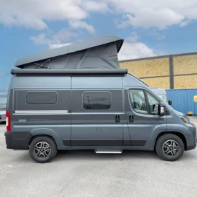 Hymer Ayers Rock Campervan 2559 - Exterior Right Pop Top