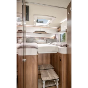 Hymer B-MC I 580 Motorhome - Bedroom Insert and Step