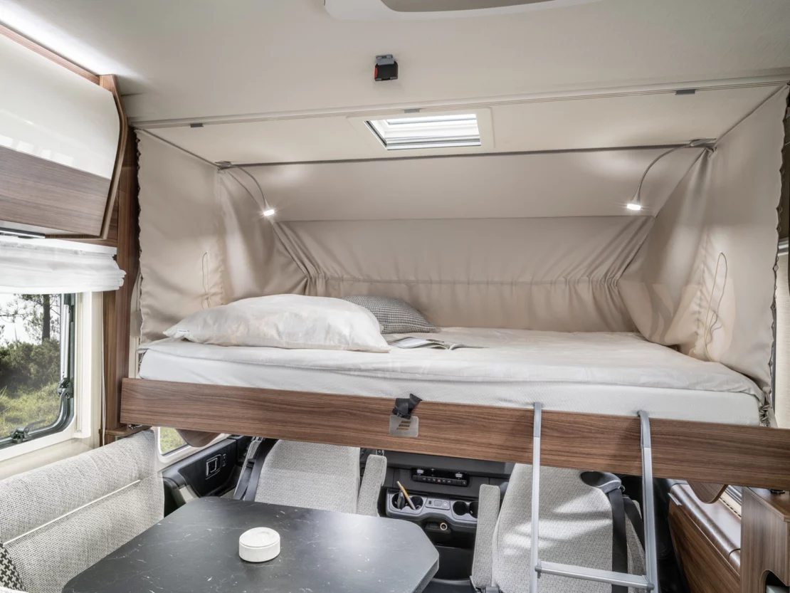 Hymer B-MC I 580 Motorhome - Cab Drop Down Bed